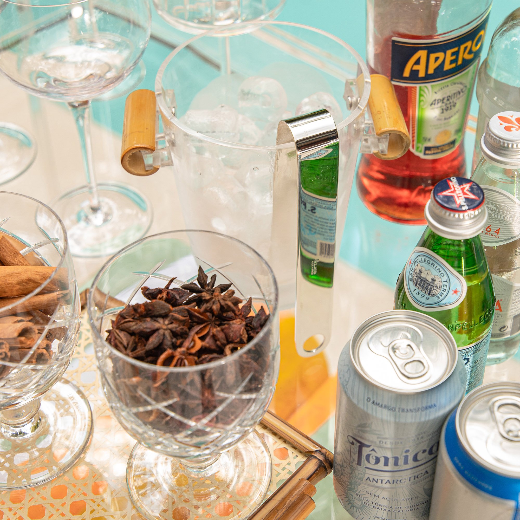 pegador de gelo st james prata