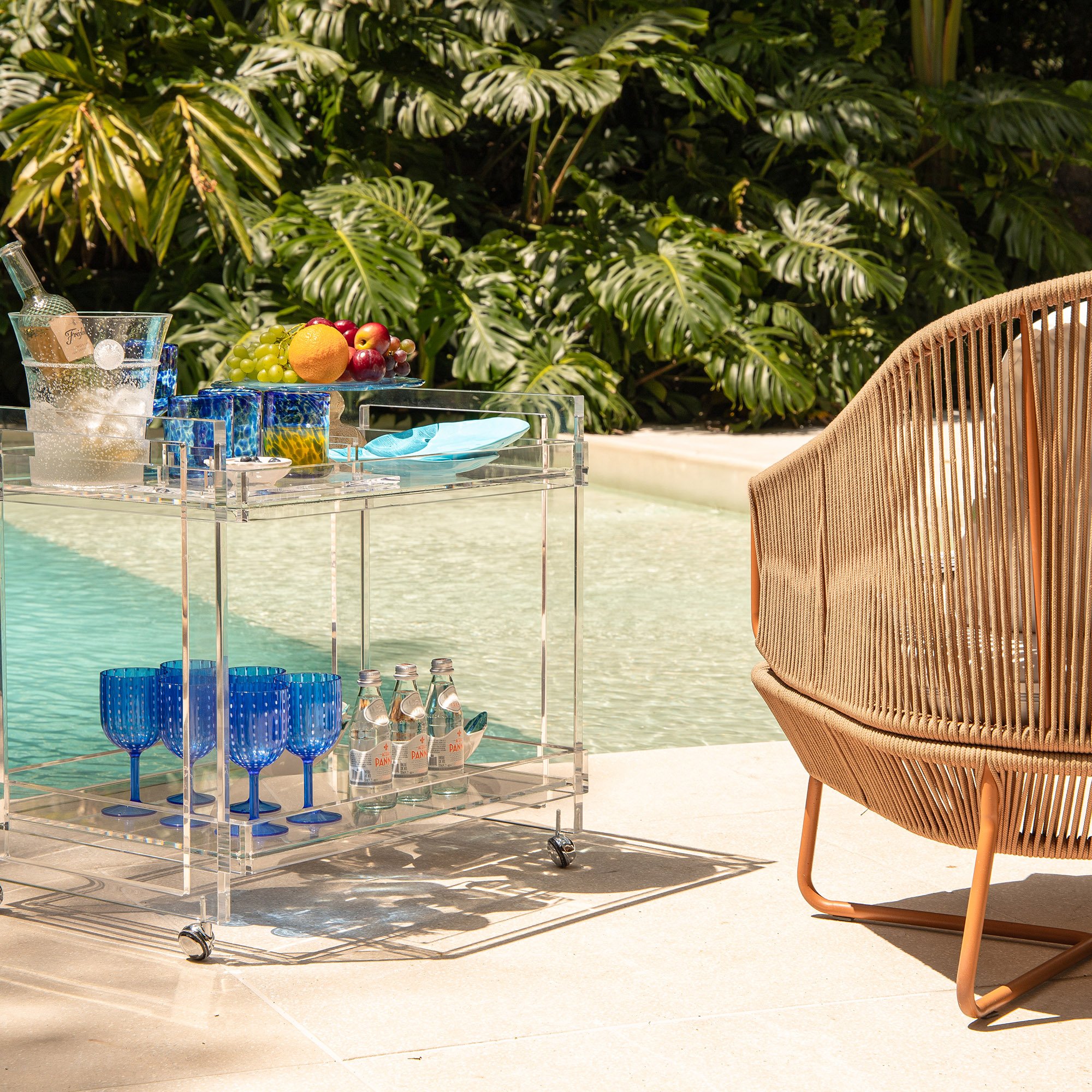 taca de acrilico orquidea azul 2