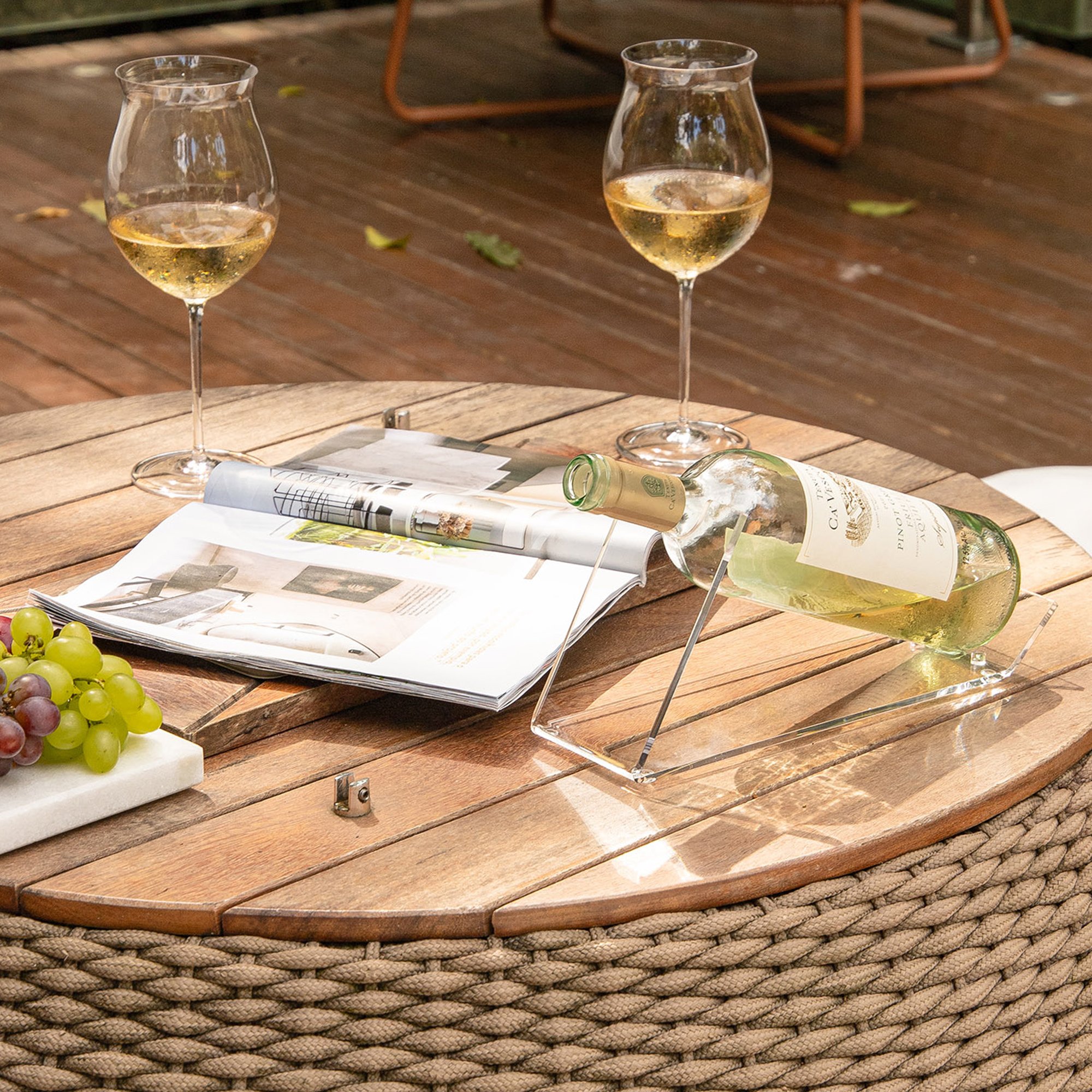 Suporte Para Vinho Acrilico1