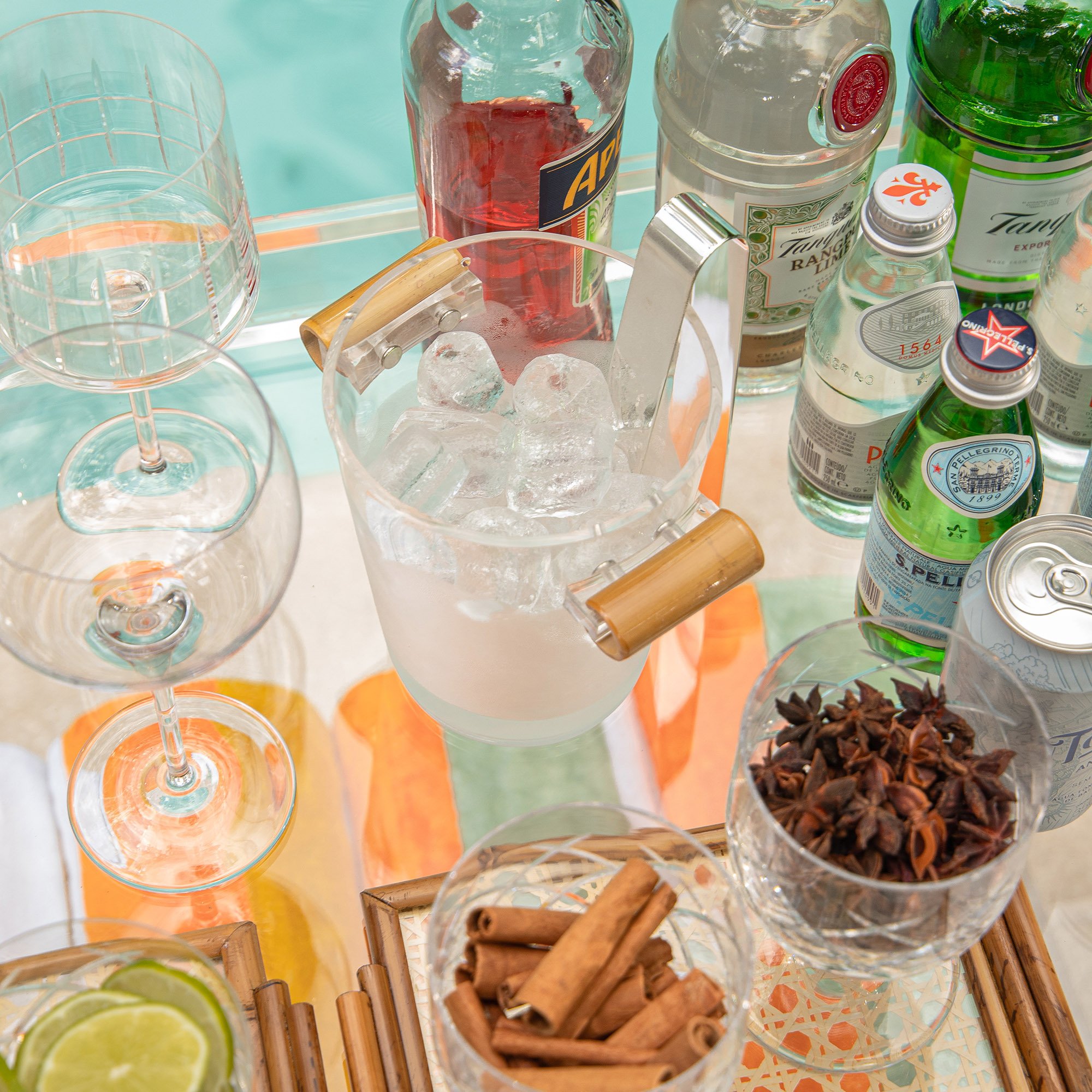 balde de gelo bambu p