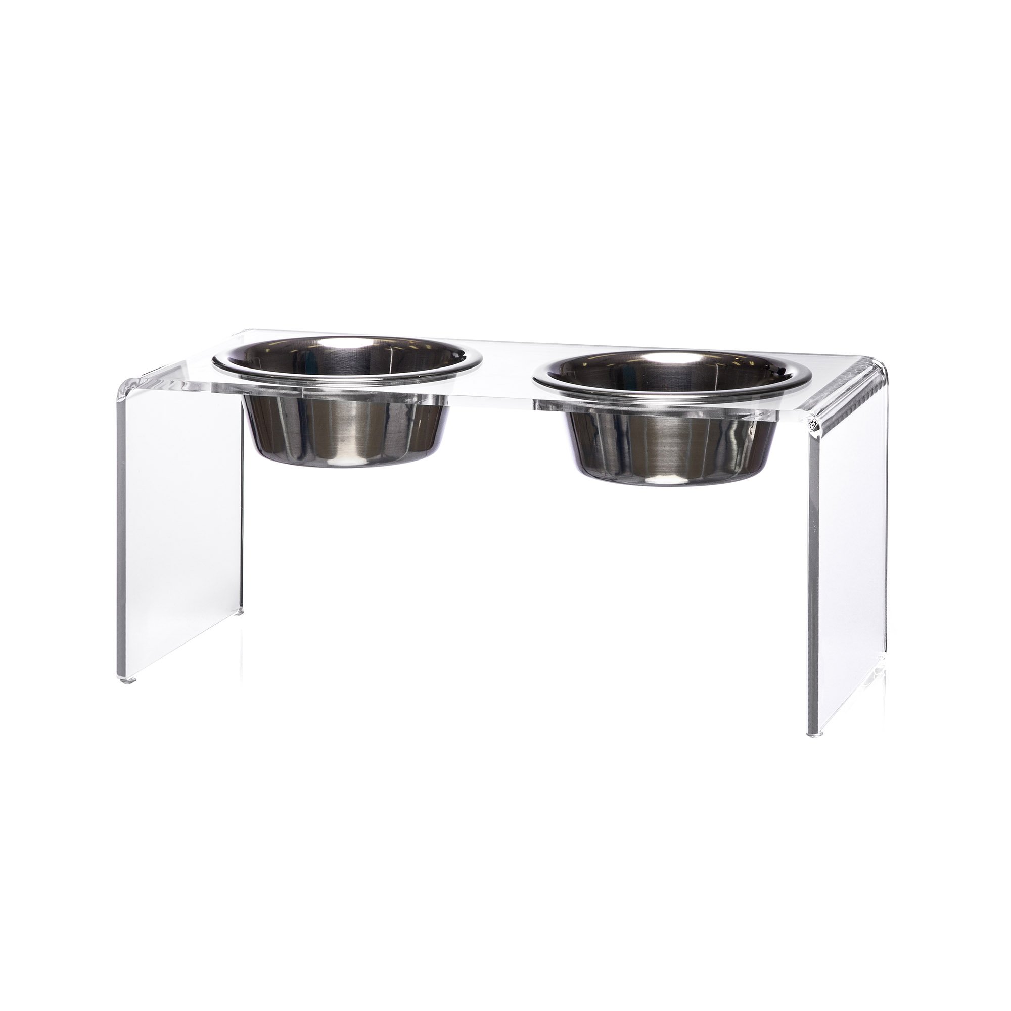 comedouro p pet acrilico