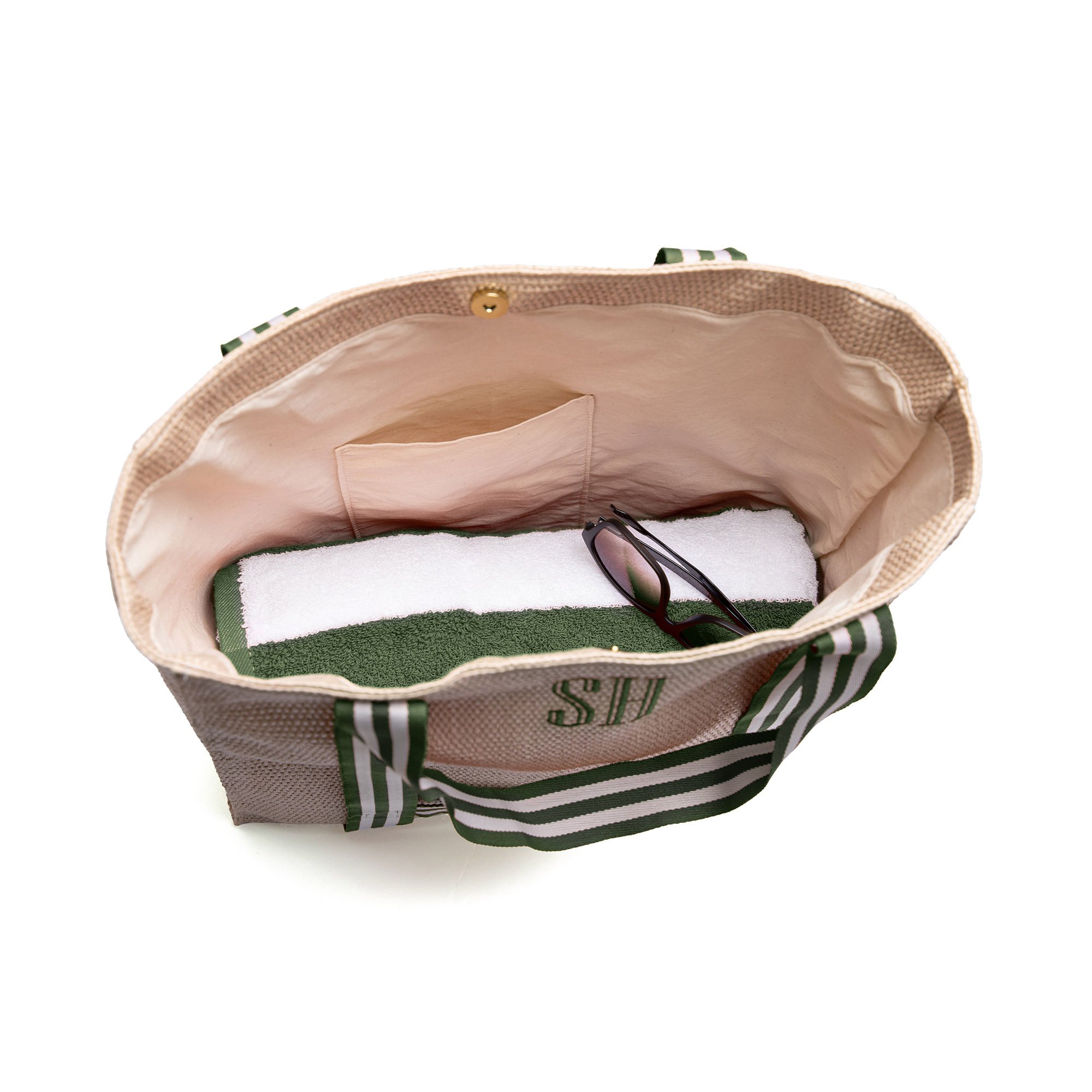 bolsa de praia literie riviera oliva 3