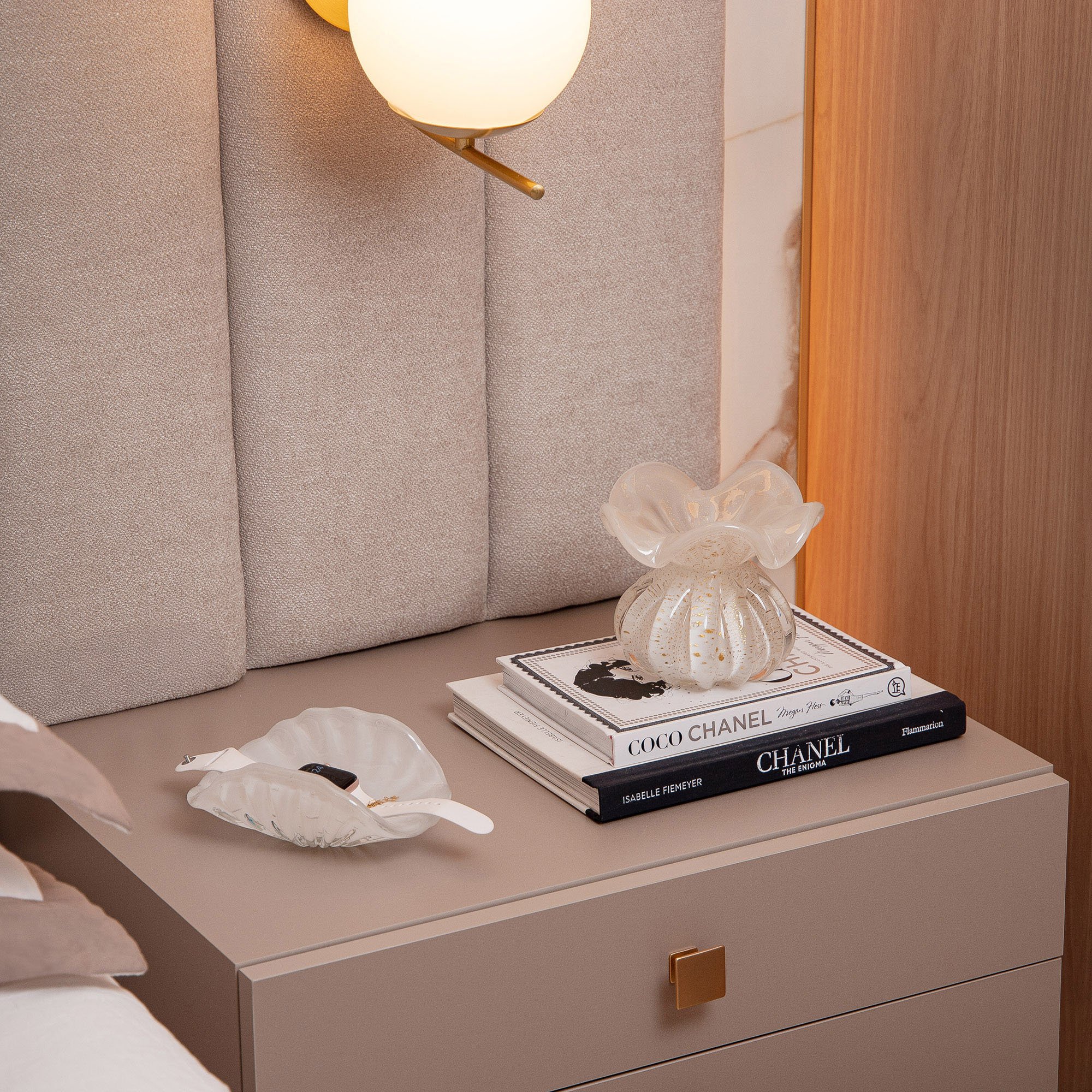 porta cartao murano lhader p quartzo perola