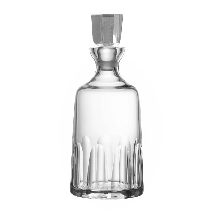 garrafa de cristal p whisky mozart incolor 1