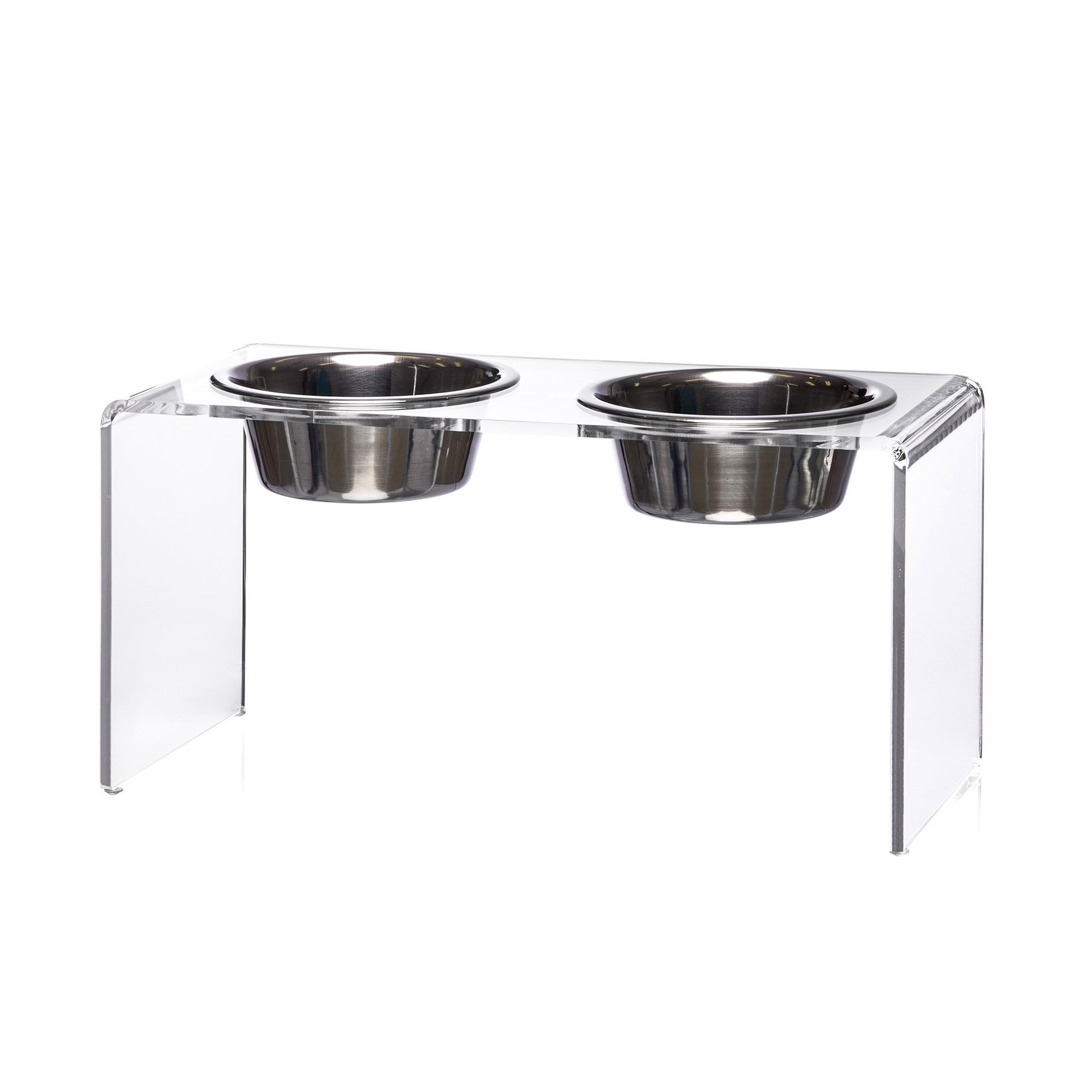 comedouro g pet acrilico