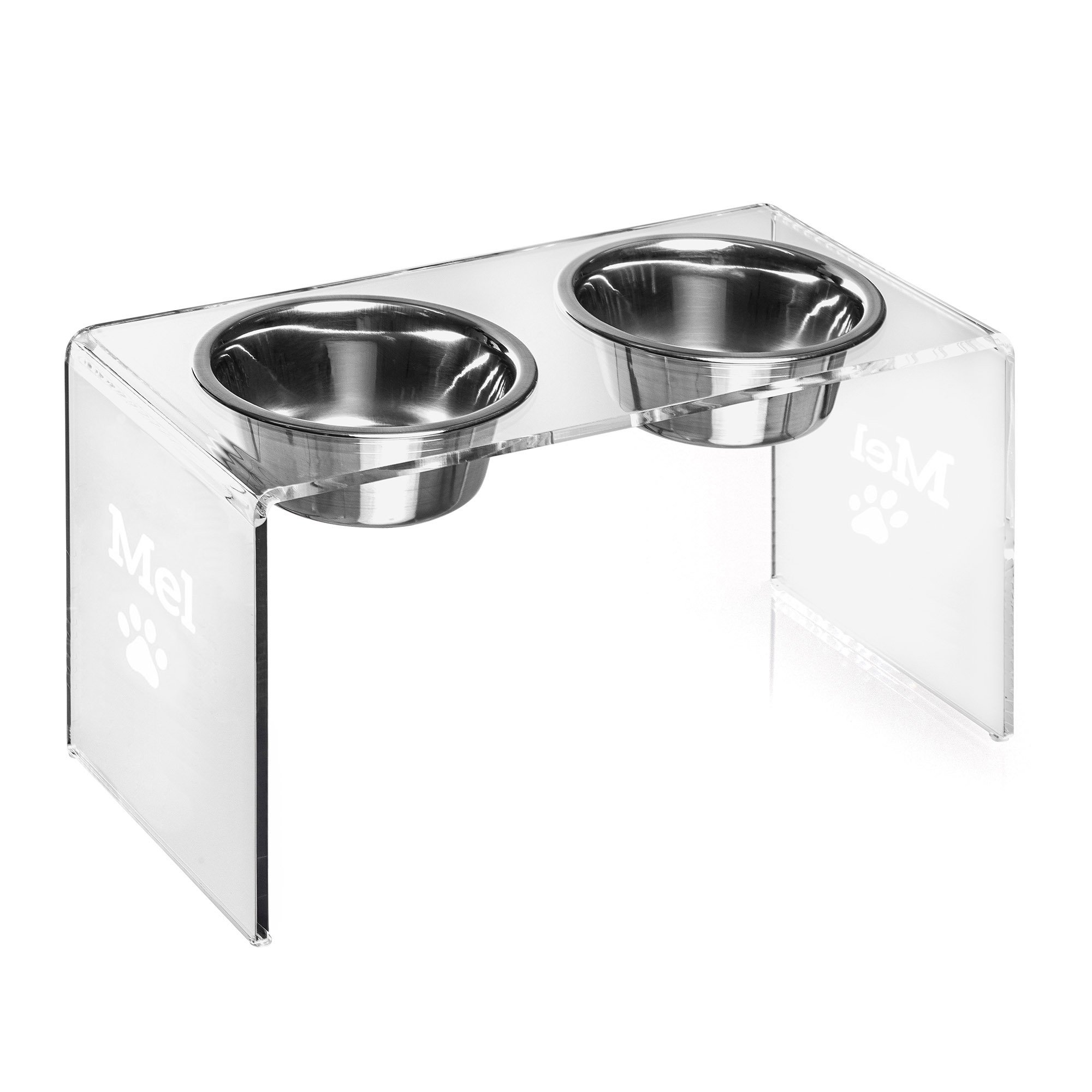 comedouro xgg pet acrilico personalizado