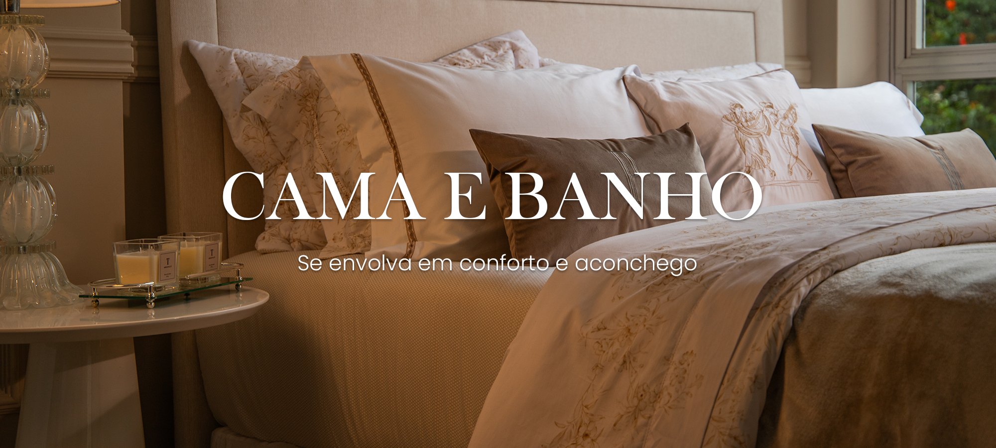 cama e banho desk