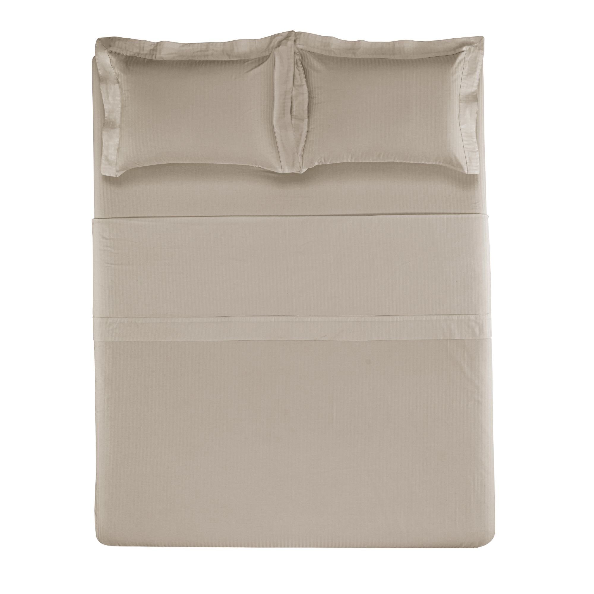 jogo de cama trussardi 300 fios cetim fratelli nocciola still cima