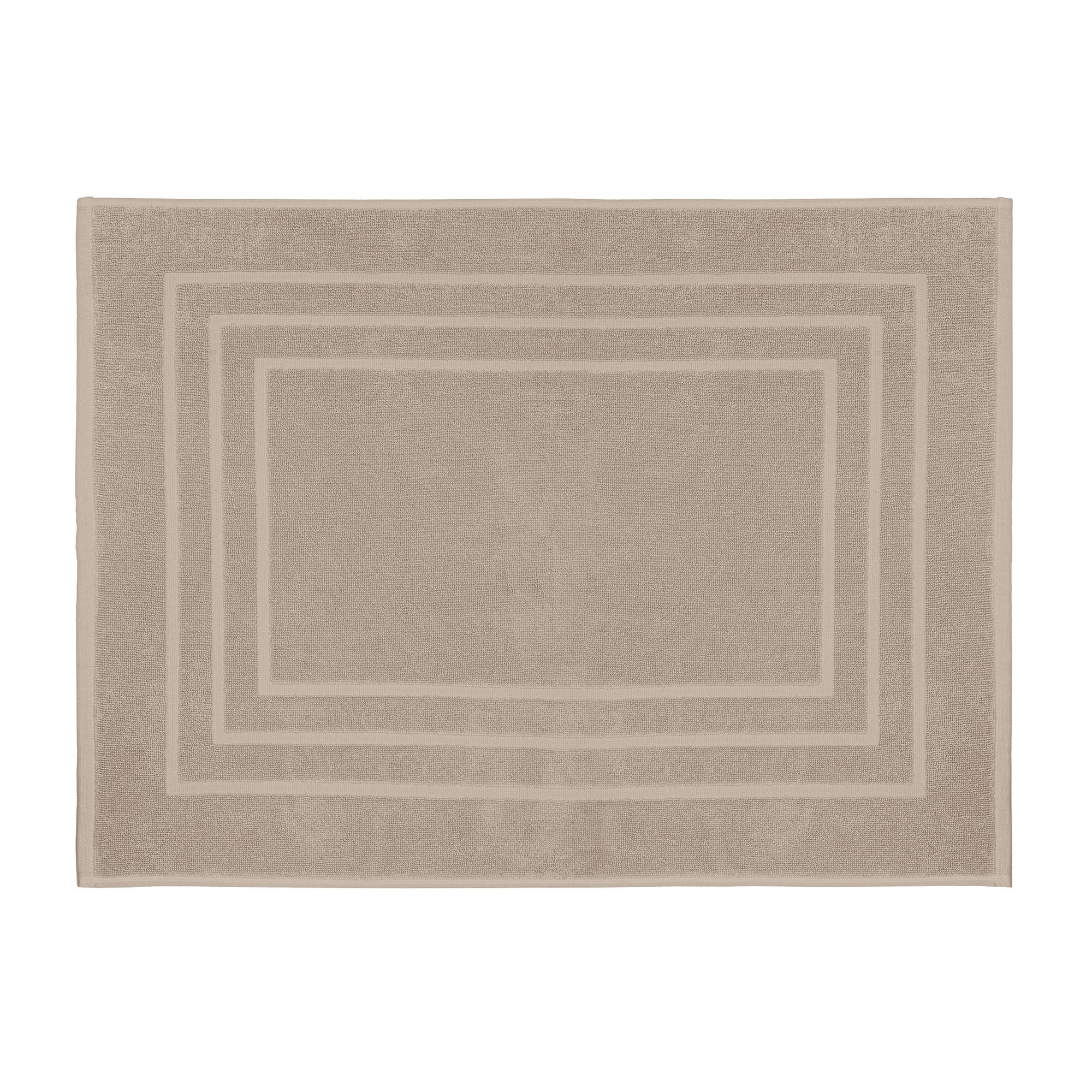 toalha piso literie allure beige1