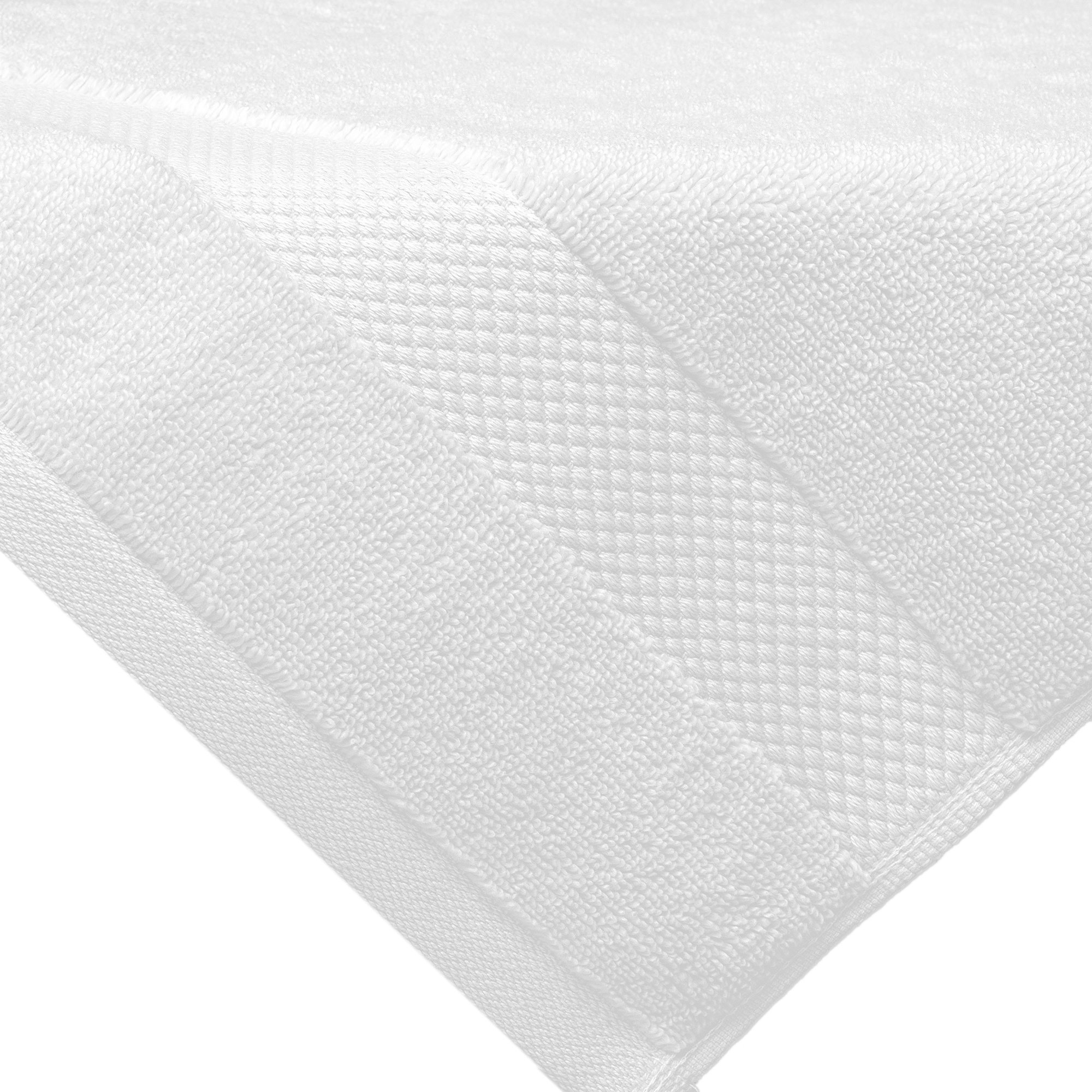 Toalha Literie Allure Branco Sottile Casa Detalhe2