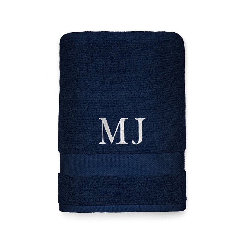toalha rosto literie allure marino sottile casa personalizado