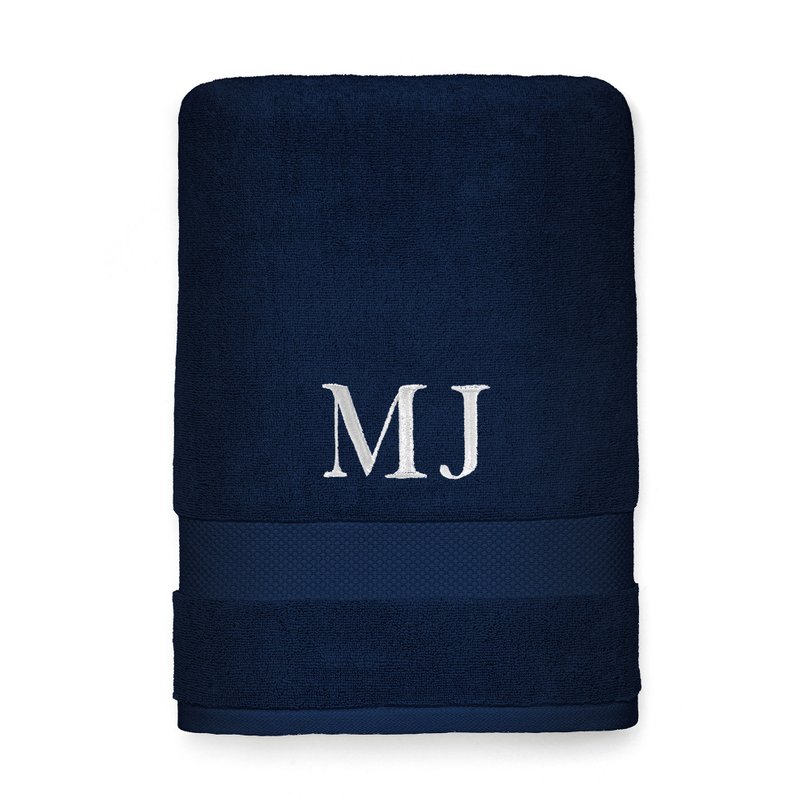 toalha banho literie allure marino sottile casa personalizado
