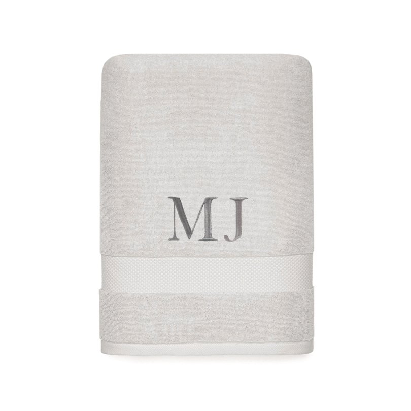 Toalha Rosto Literie Allure Gris Sottile Casa Personalizado_s