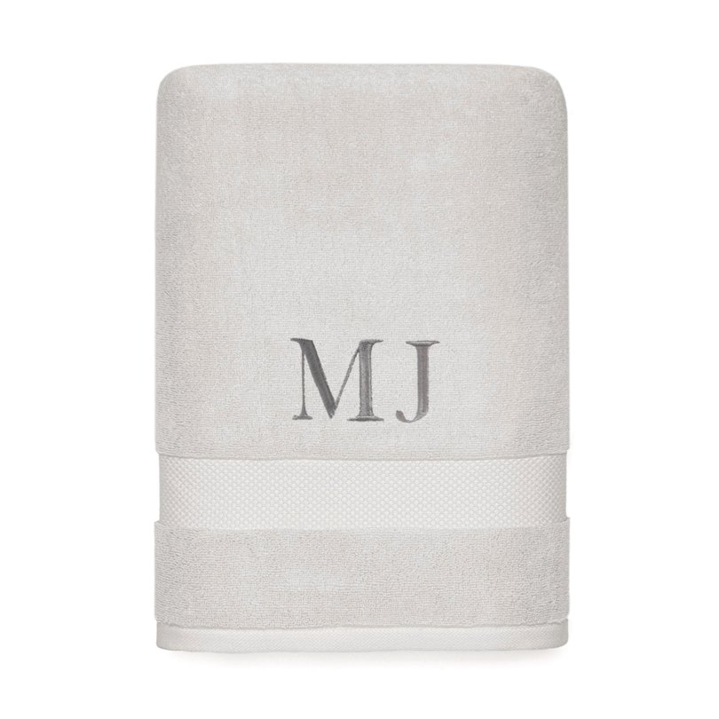 Toalha Banho Literie Allure Gris Sottile Casa Personalizado_s