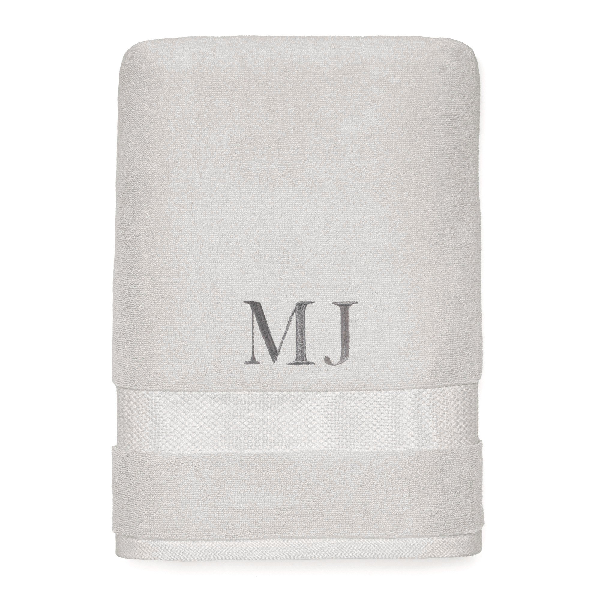 toalha banhao literie allure gris sottile casa personalizado