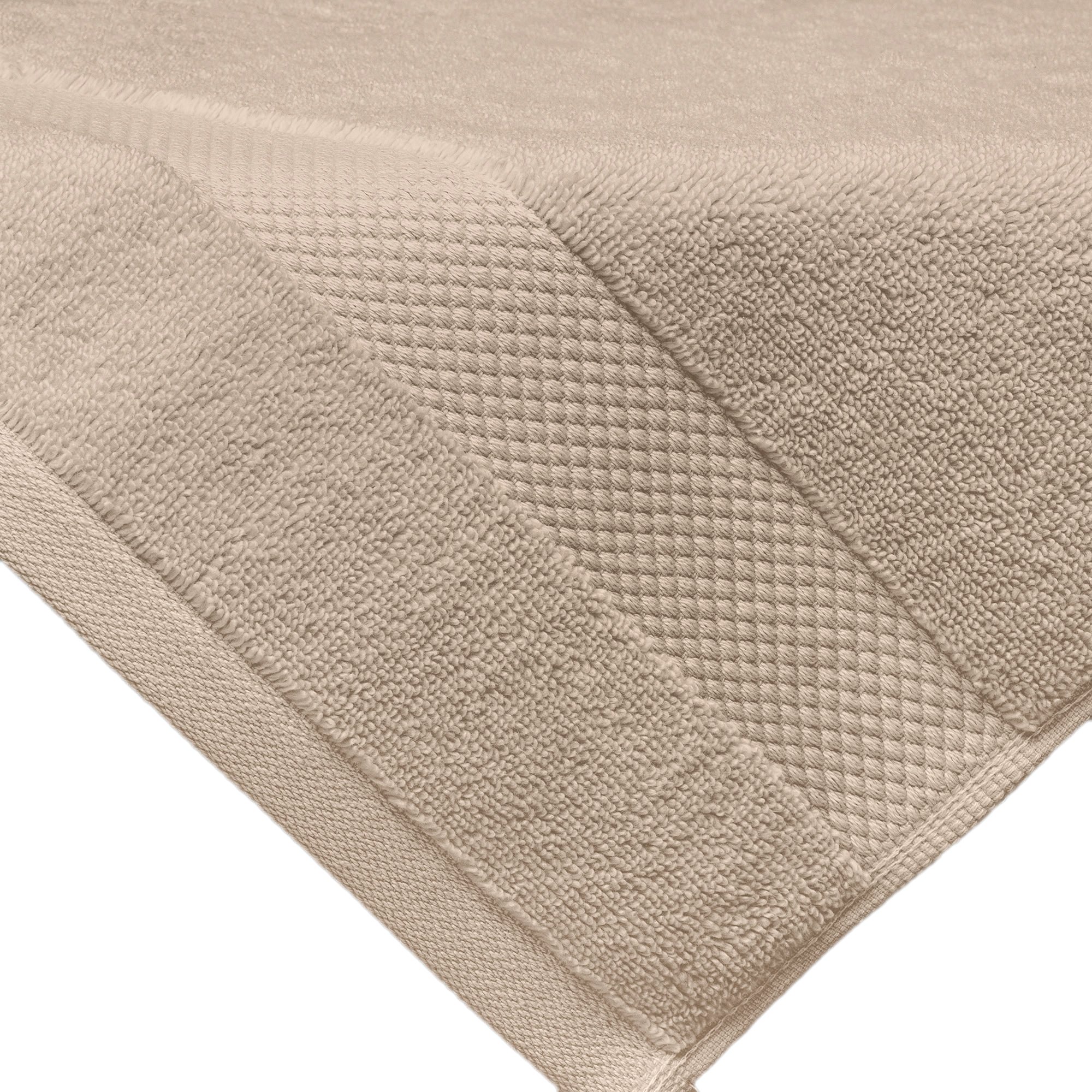 Toalha Literie Allure Beige Sottile Casa Detalhe1