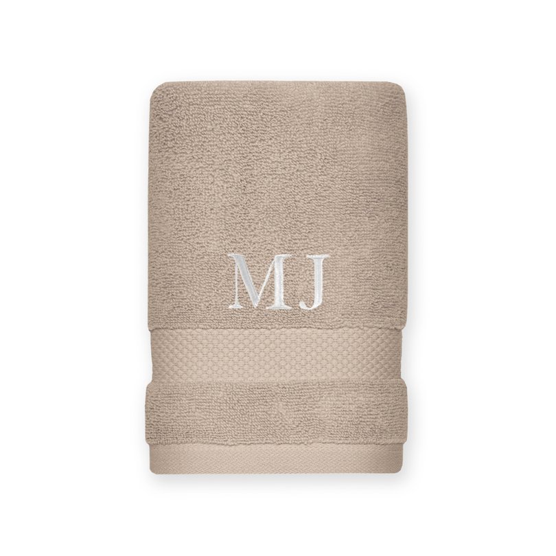 Toalha Lavabo Literie Allure Beige Sottile Casa Personalizado1