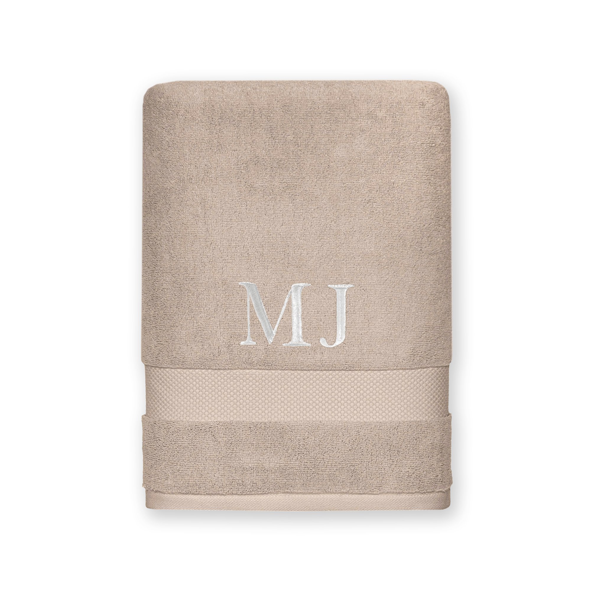 Toalha Rosto Literie Allure Beige Sottile Casa Personalizado2