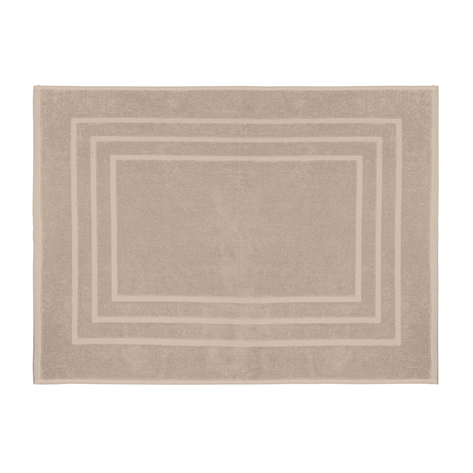 toalha piso literie allure beige sottile casa