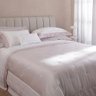 jogo de cama buddemeyer luxus cetim 400 fios savile branco rosa sottile casa