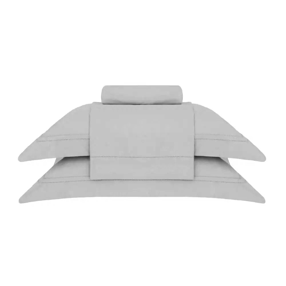 jogo de cama buddemeyer luxus cetim 600 fios dallas ii prata ice sottile casa 3