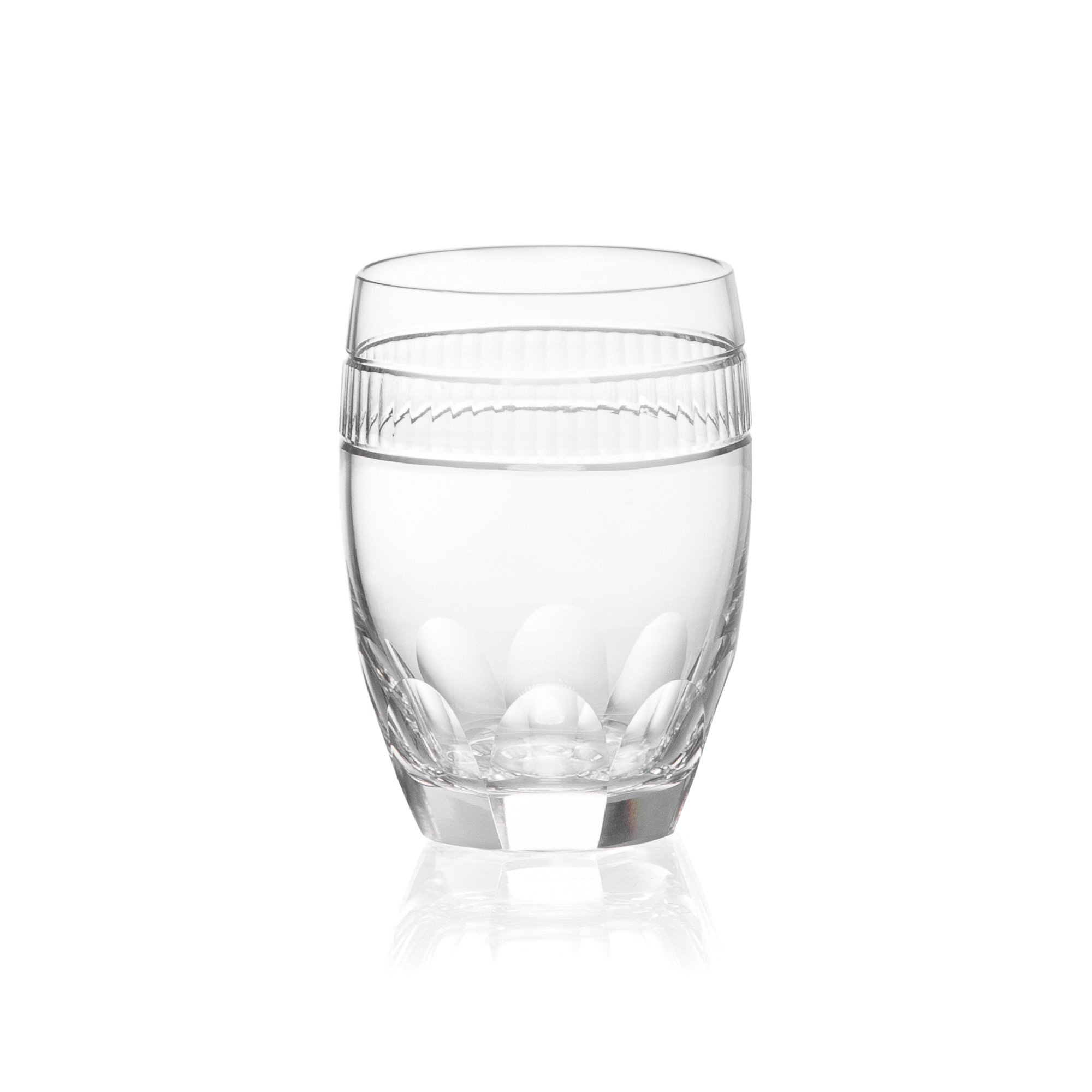 copo cristal lapidado imperador incolor