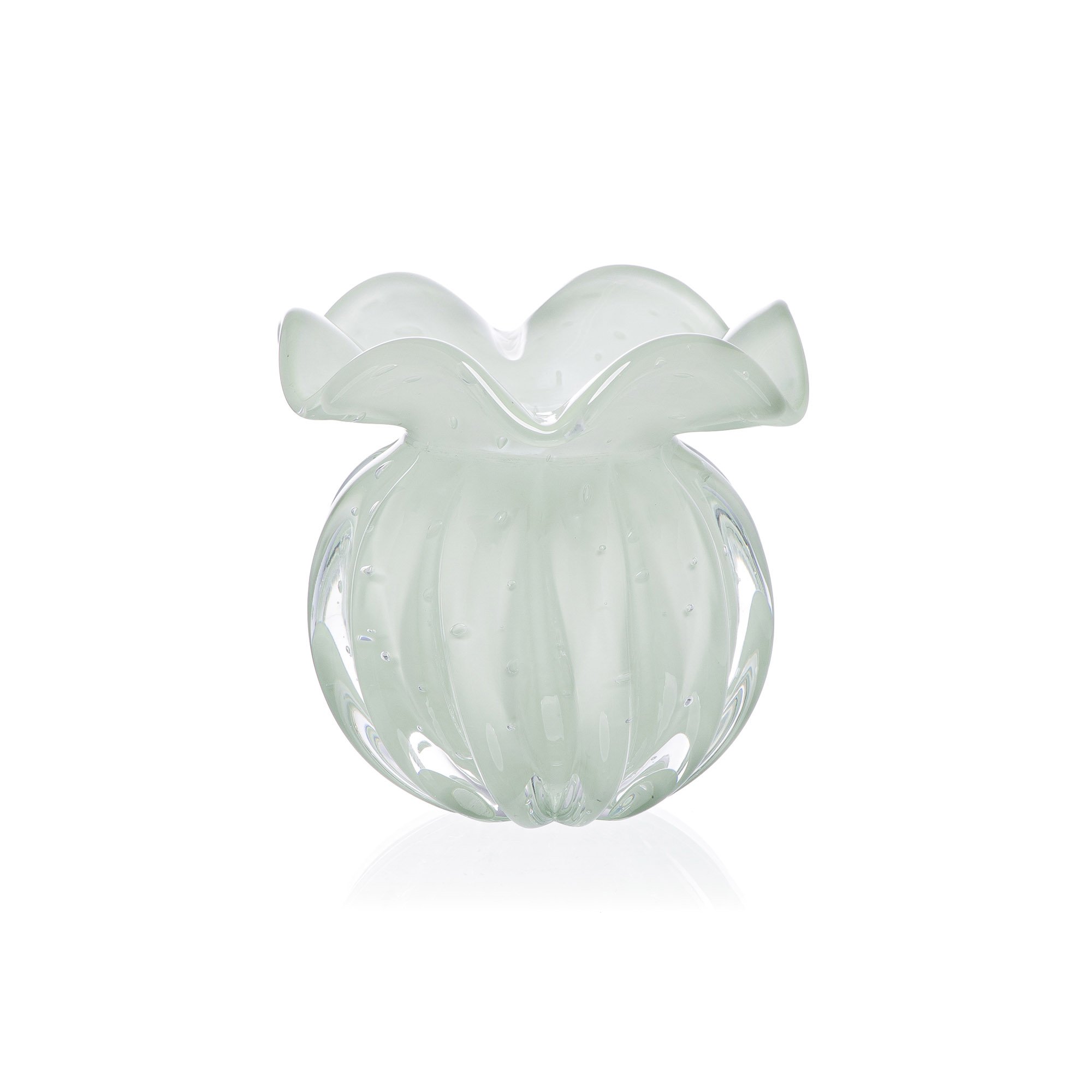 vaso murano torcello pistache pp