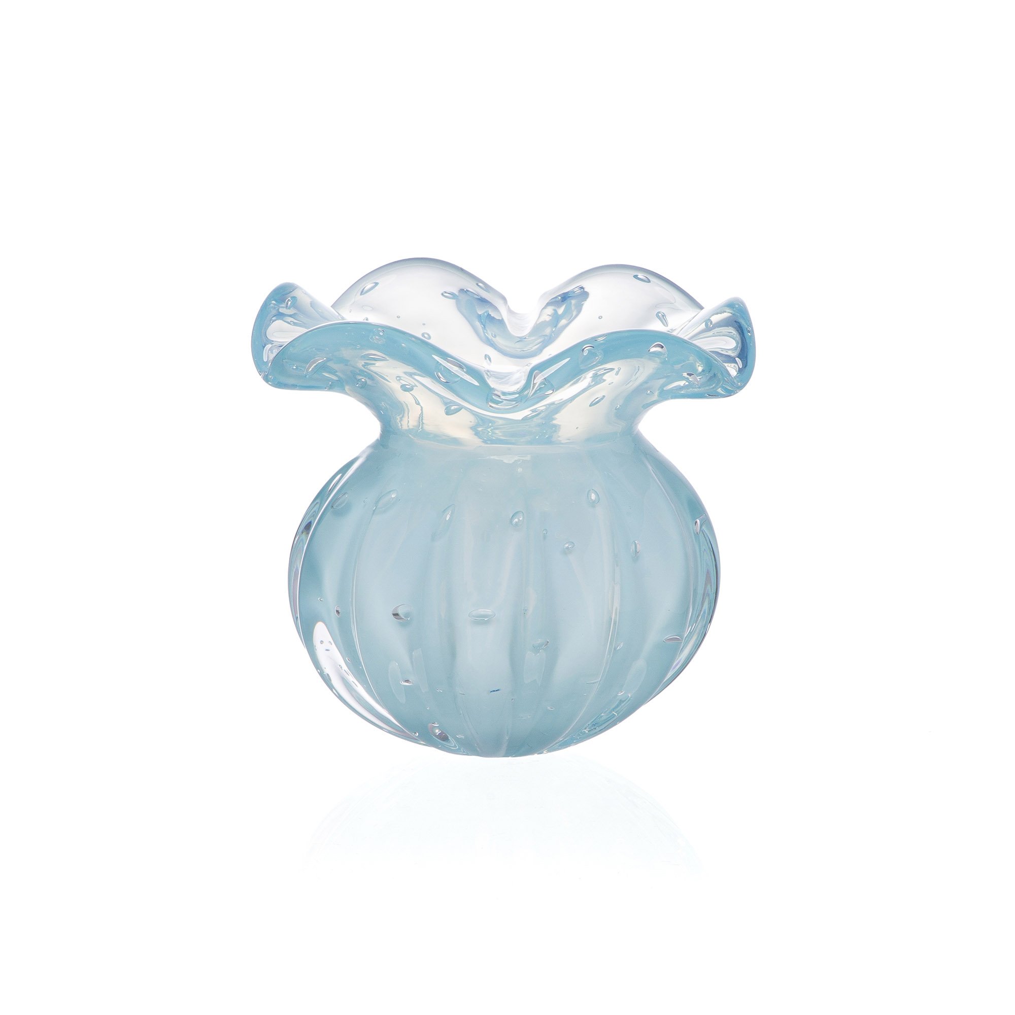 vaso murano torcello light blue pp