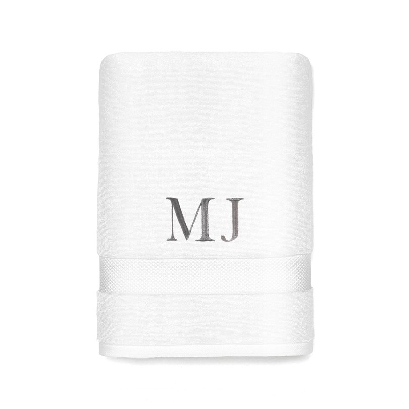 toalha rosto literie allure branco sottile casa personalizado