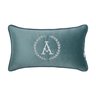 almofada monograma filetto acqua