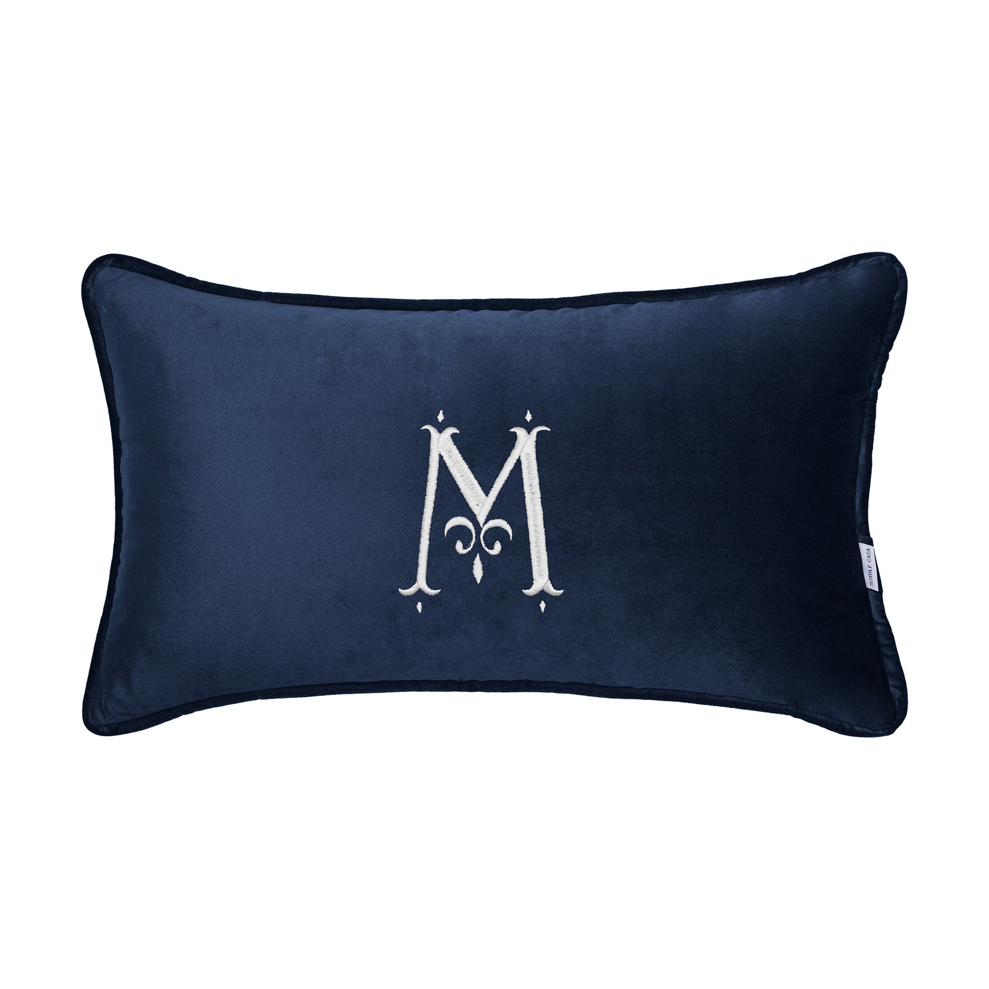 almofada filetto marinho