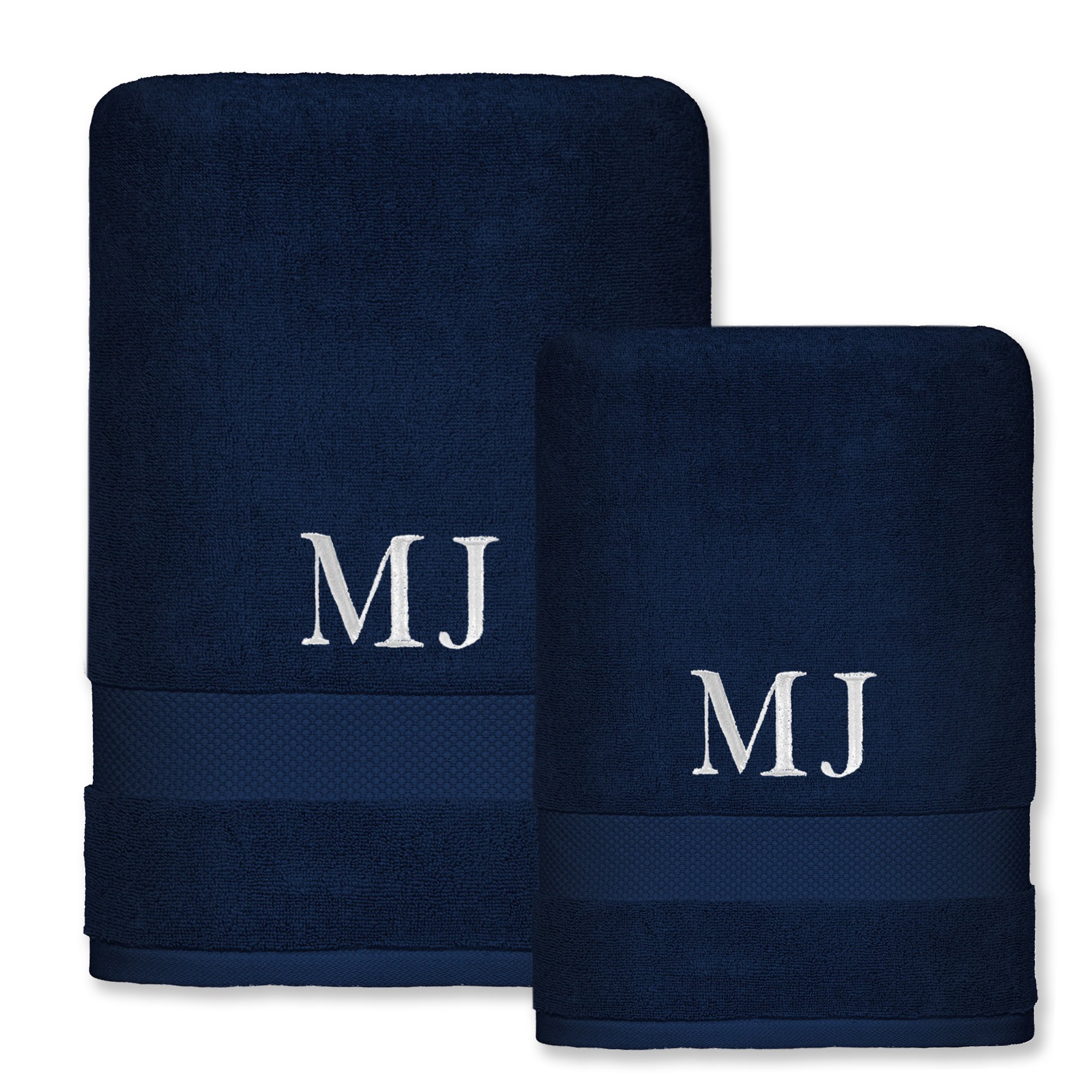 kit_Toalha Banhao_e_rosto1 Literie Allure Marino Sottile Casa Personalizado