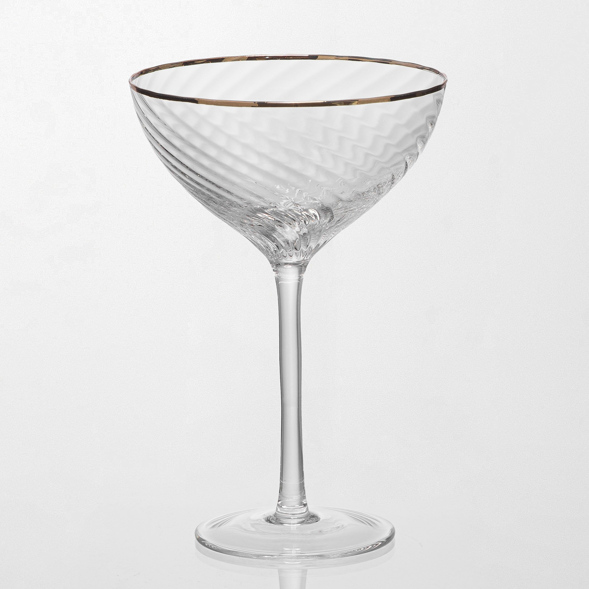 aca com borda dourada coquetel lumina