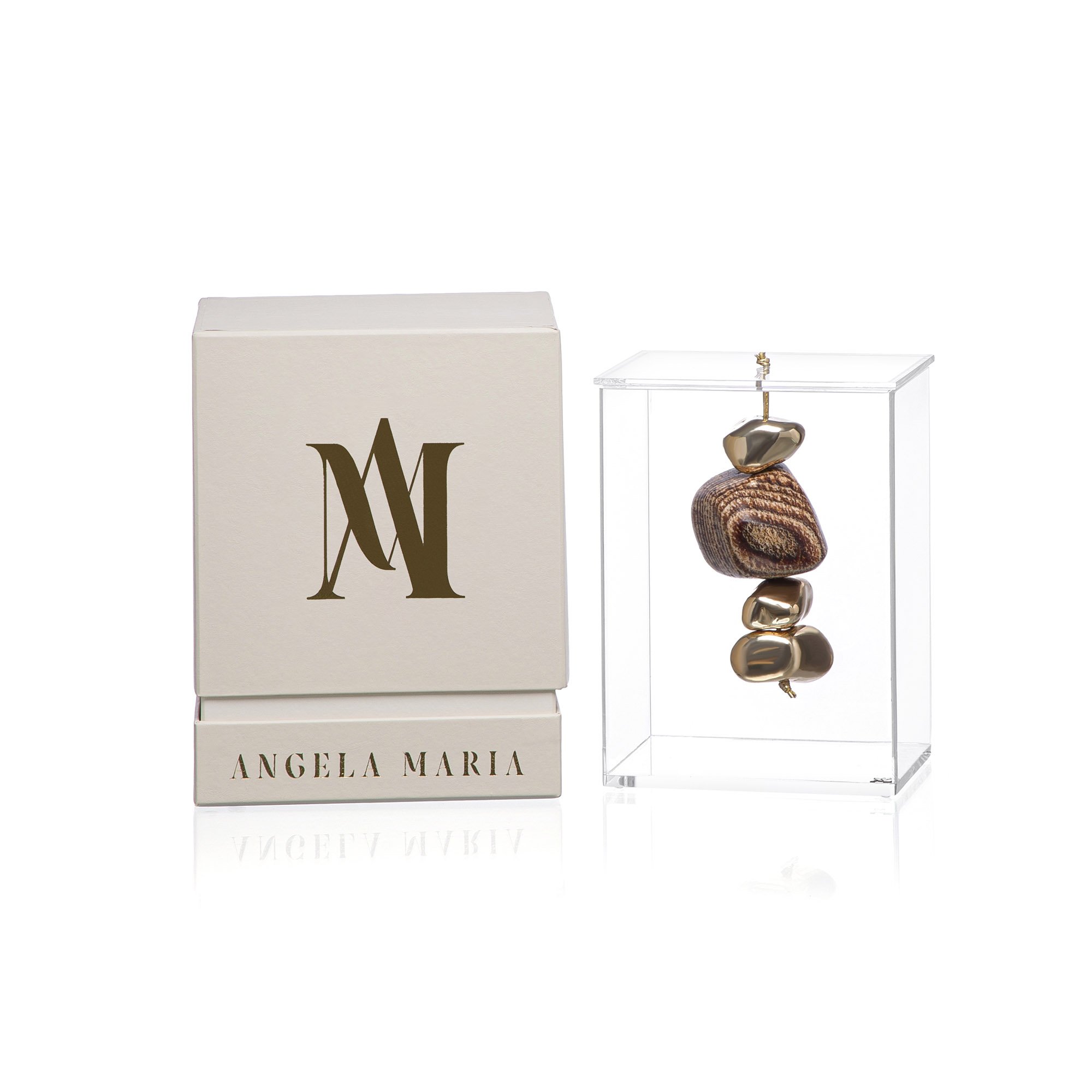 escultura pedra aragonita peru ca caixa