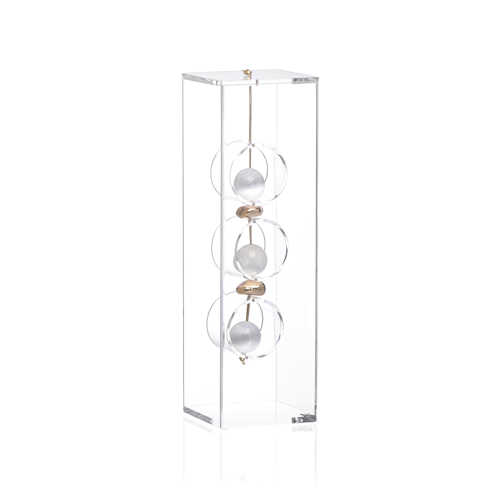 escultura pedra selenita g