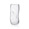 vaso murano azaleia cristal transparente p