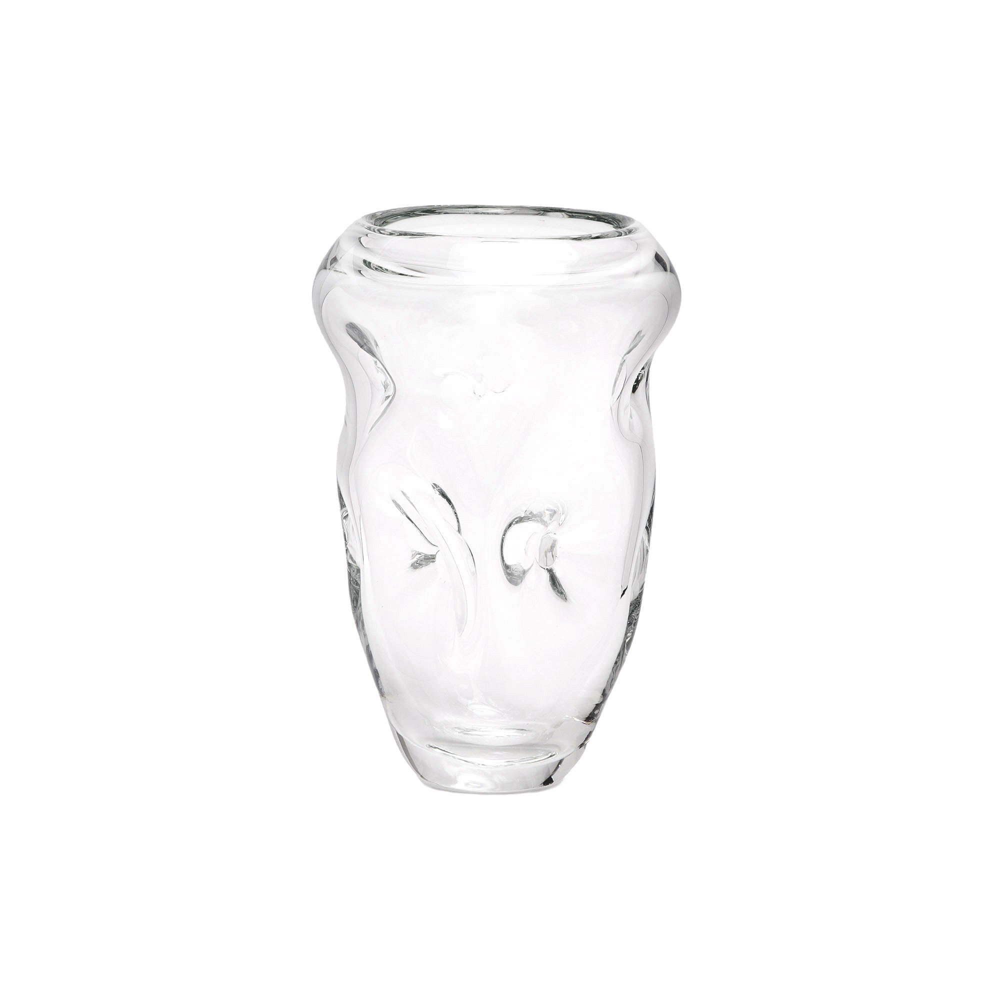 vaso murano magnolia g cristal transparente