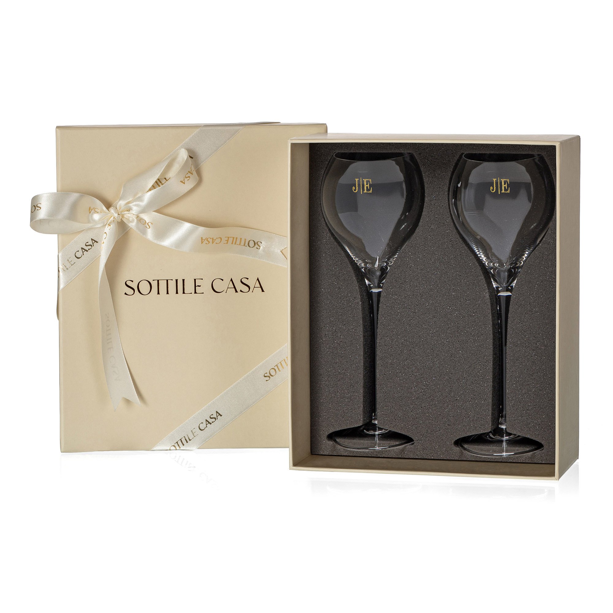 conjunto duas tacas pinto bandeira grand sommerlier caixa presente