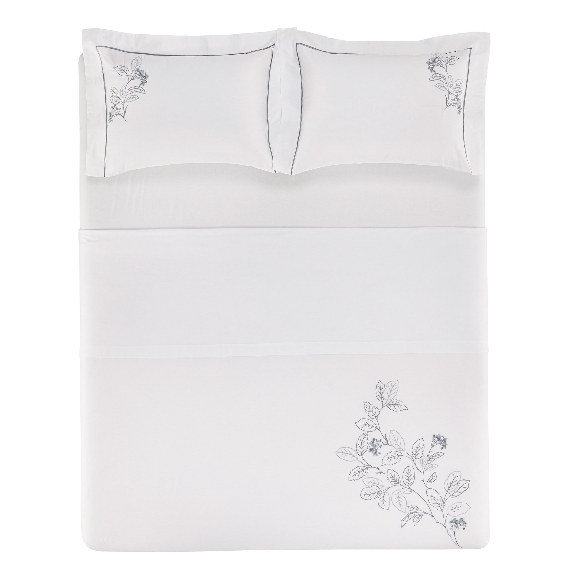 Jogo de Cama Karsten 300 Fios Cetim 100 Algodao Egipcio Aster 31