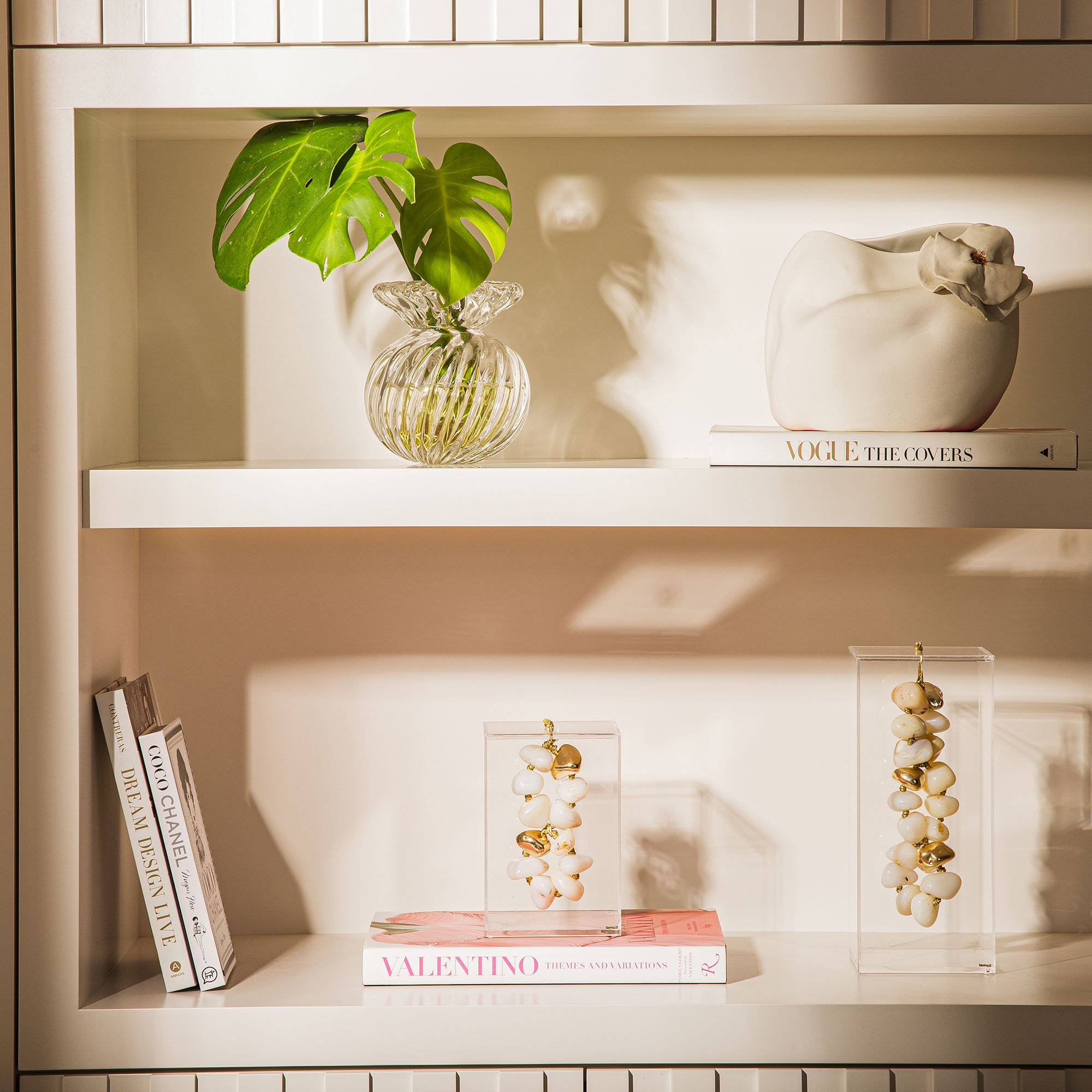 escultura opala branca p 1360