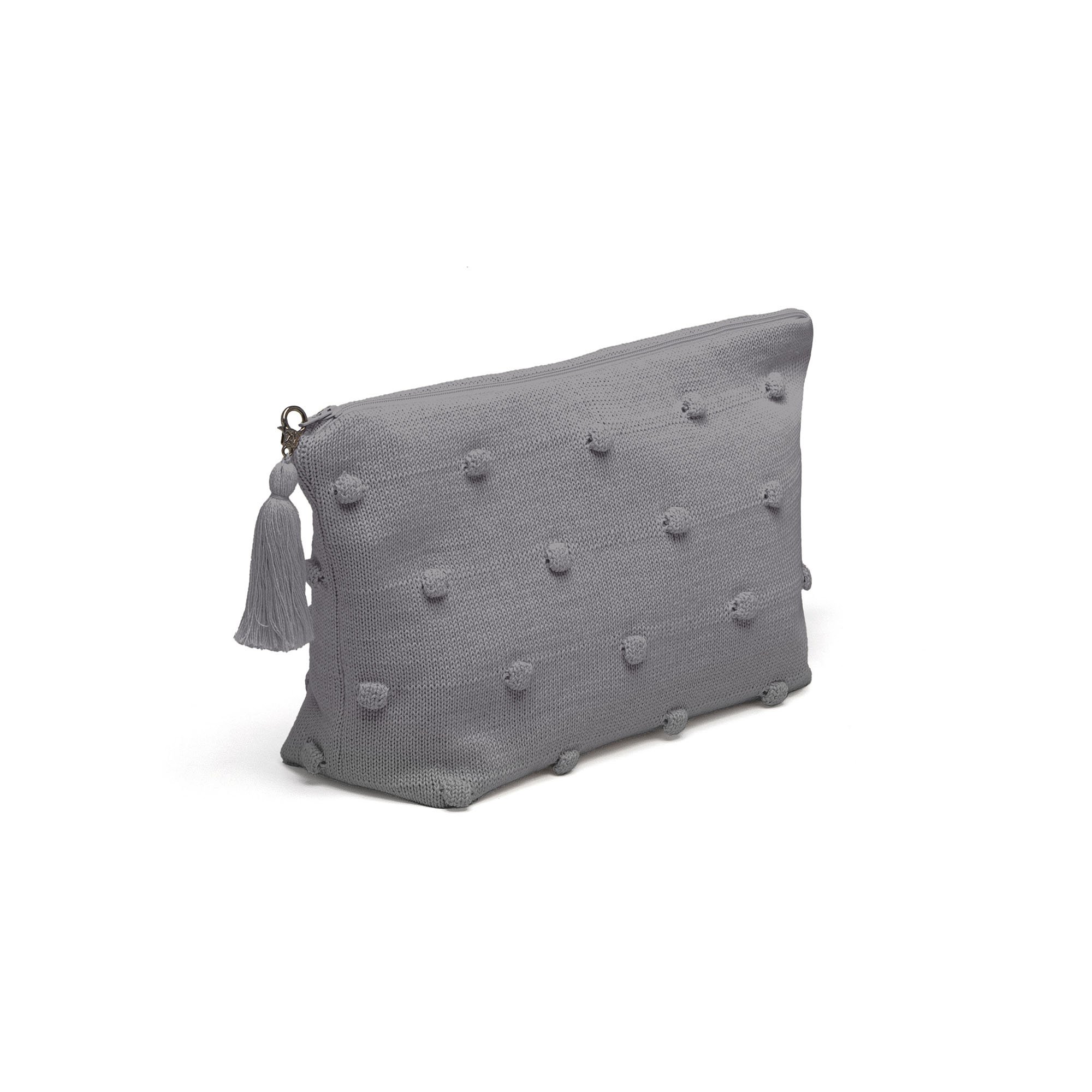 necessaire literie tricot sottile casa gris g 2