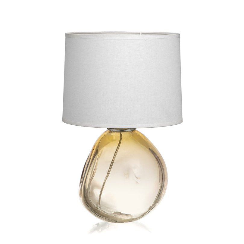 abajur de murano sottile casa formas organicas com cupula