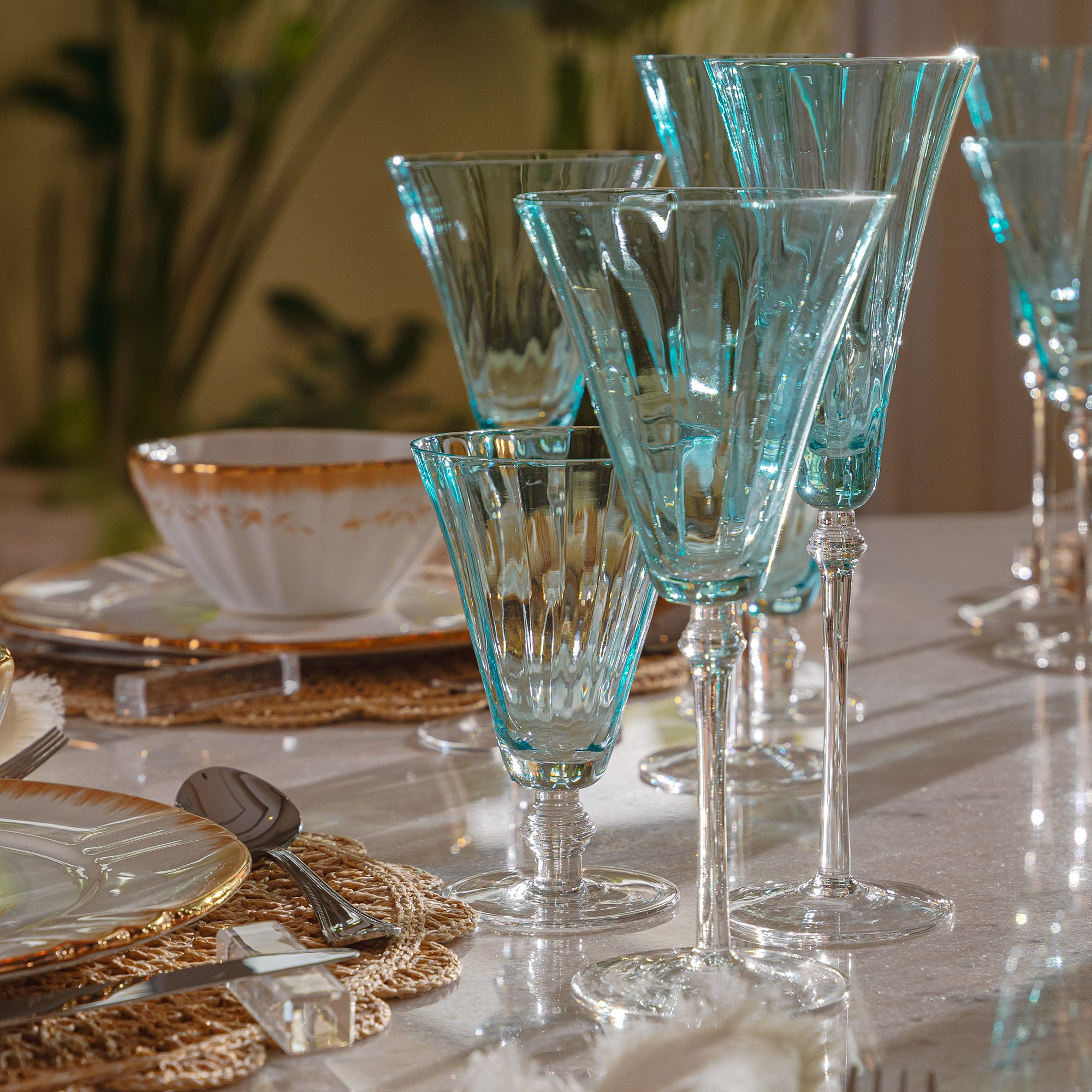 jogo seis tacas vinho tinto turquesa cielo 2