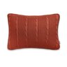 almofada literie tricot palais 35x50 terracota1