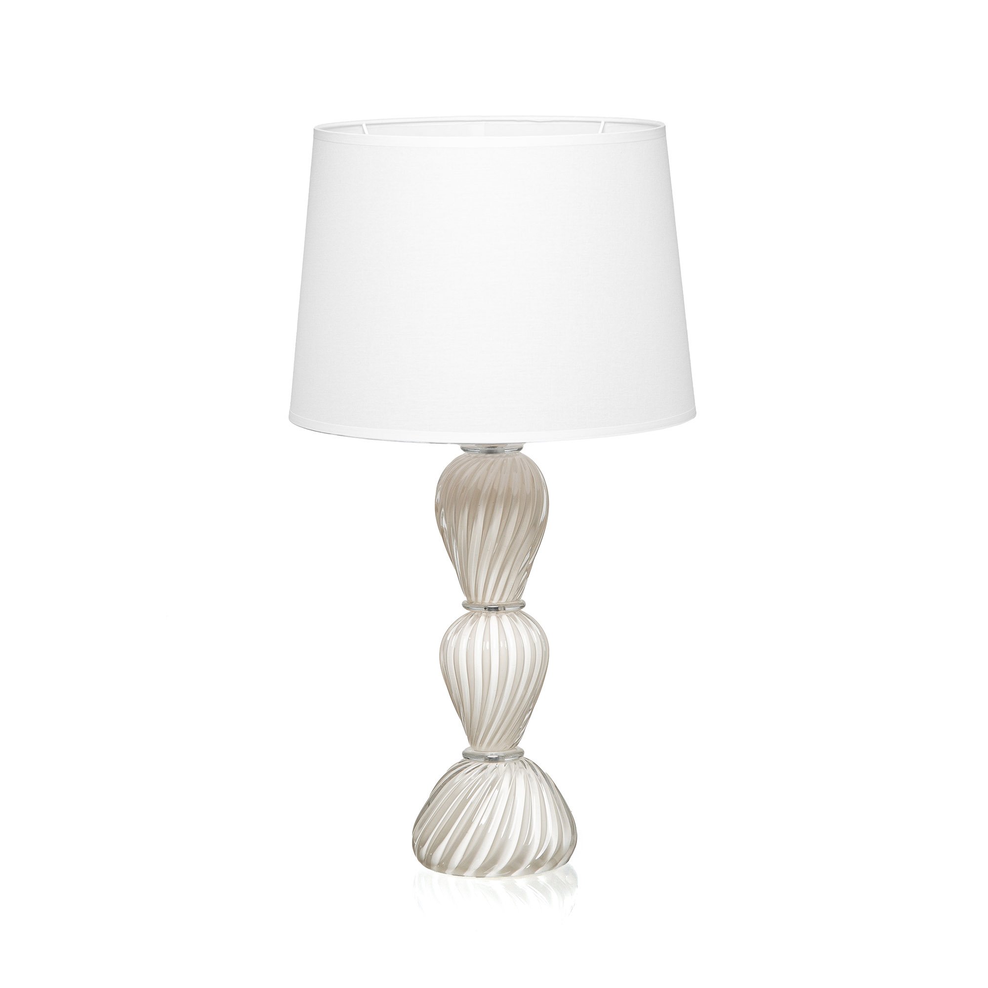 abajur murano santorini marfim 2