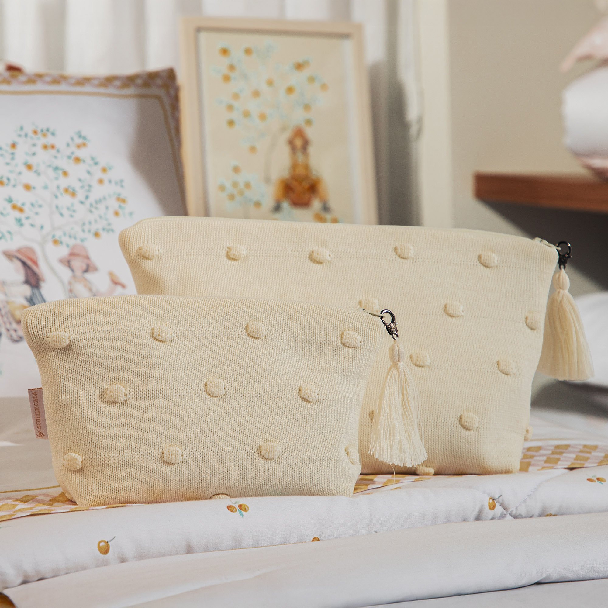 necessaire literie tricot natural sottile casa 3