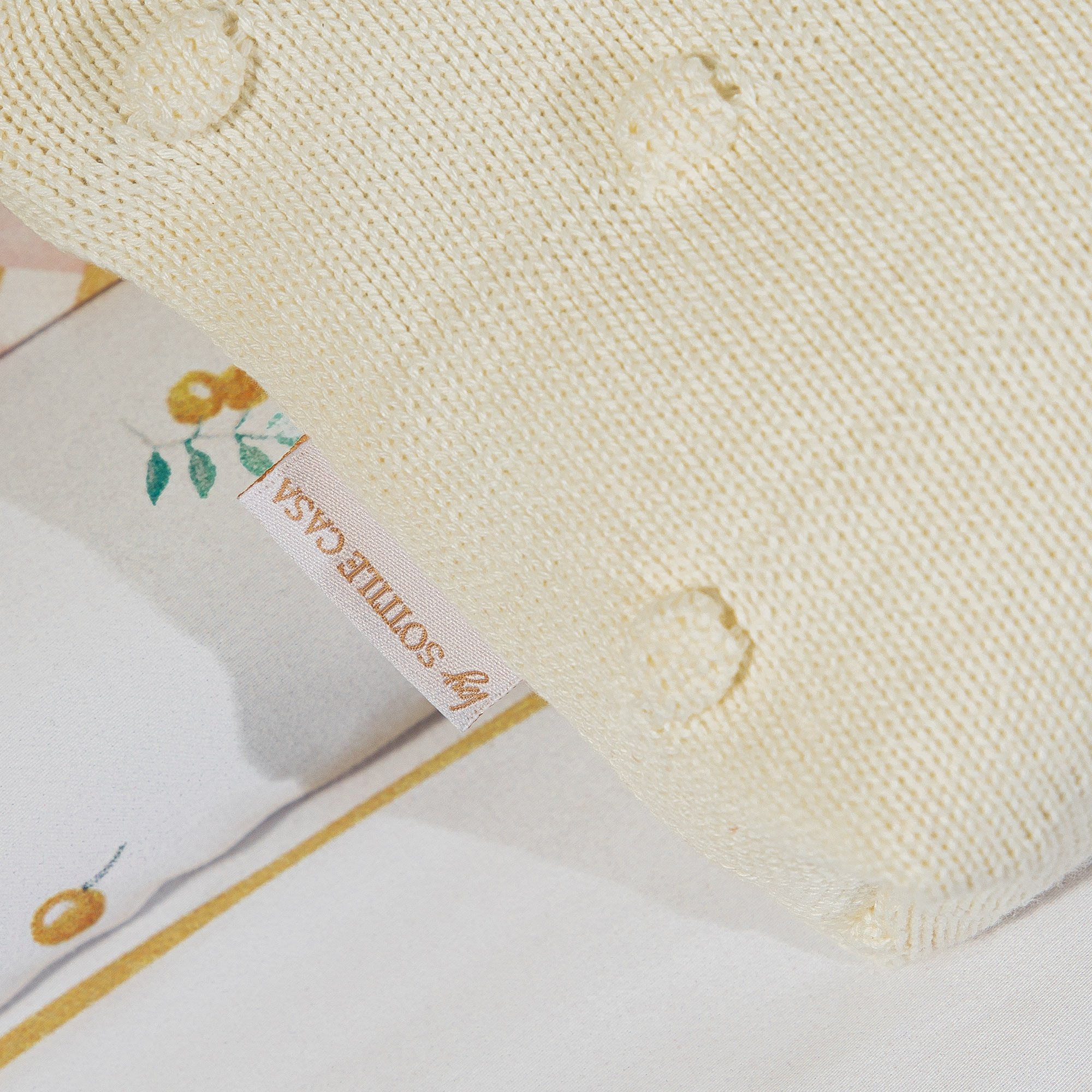 necessaire literie tricot natural sottile casa detalhe