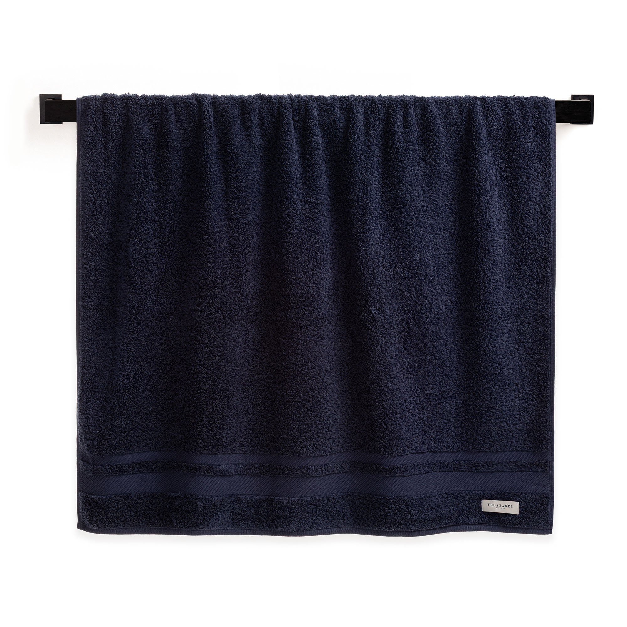 toalha trussardi 100 algodao lorenzi marino 3
