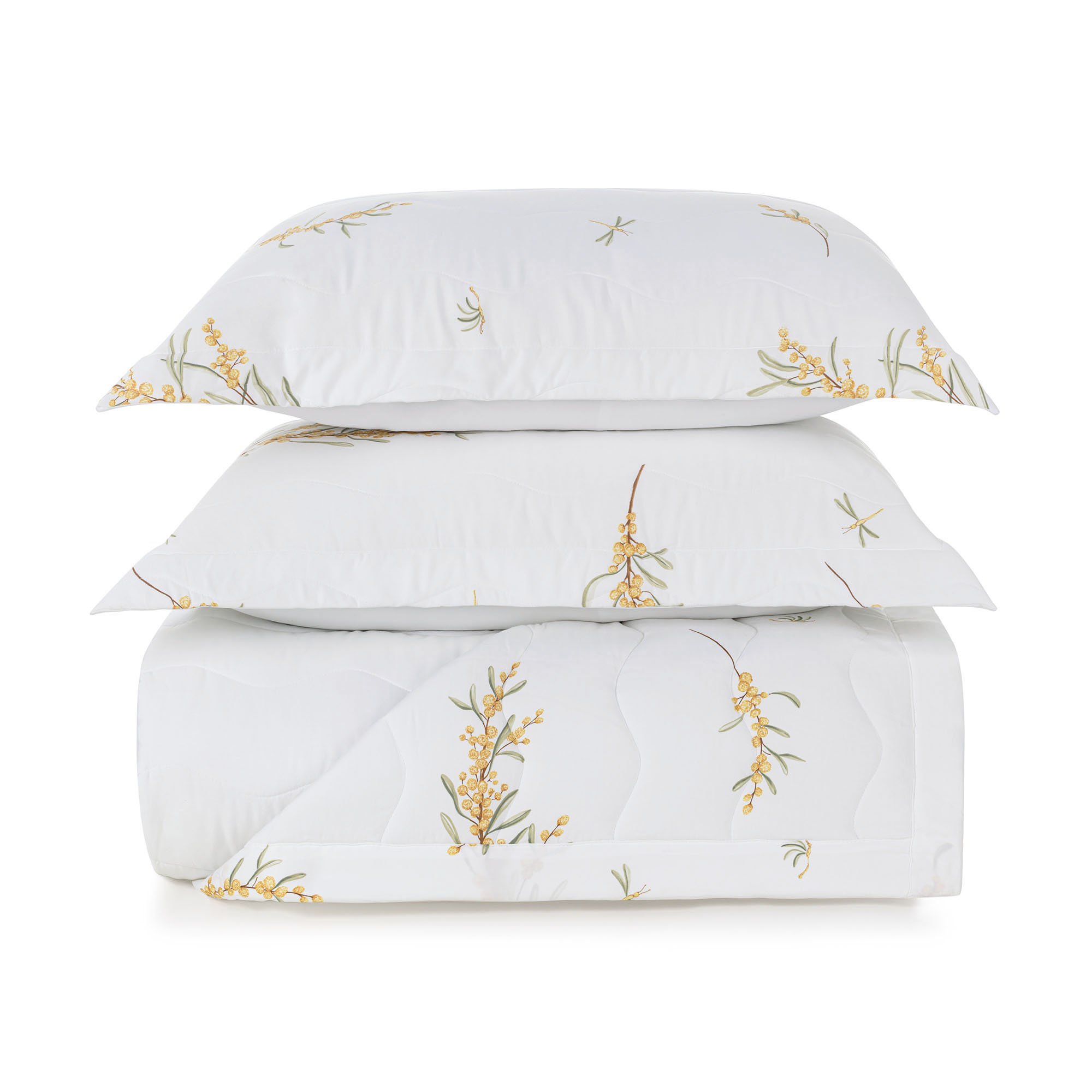 trussardi cama mimosa queen colcha frente