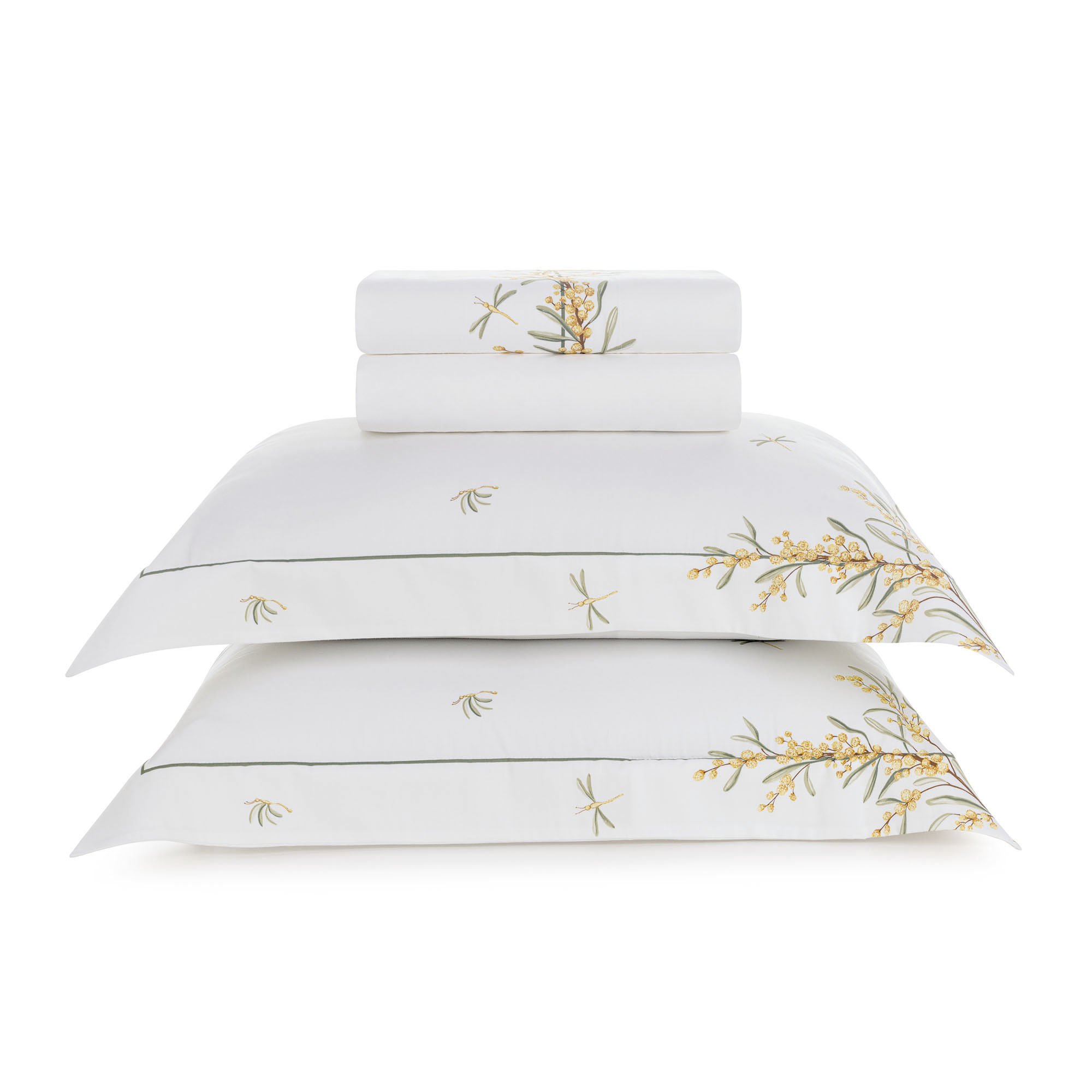 trussardi cama mimosa queen jogo de cama frente